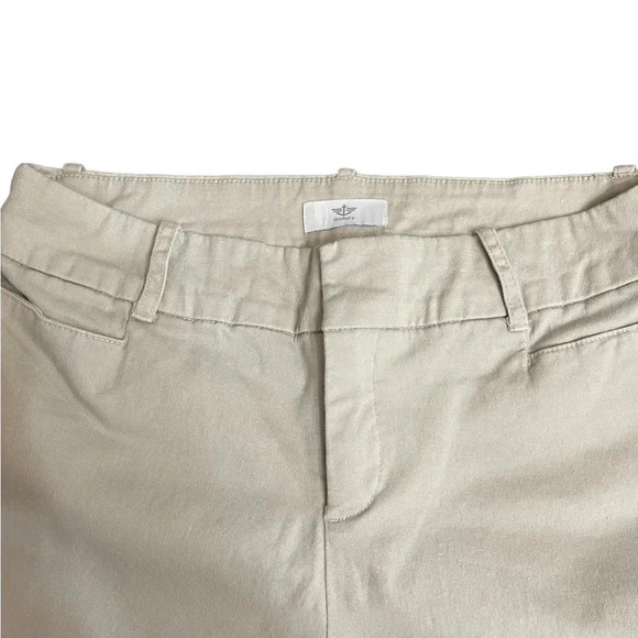 Dockers Light Khaki Straight Leg Cotton  Work Office Pants Women’s size 4 - Picture 3 of 11